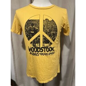 Woodstock T Shirt By Rowdy Sprout Modern 2024 M/16 Yellow